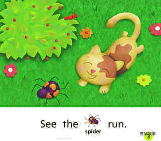 GK On U02W3 The Bugs Run绘本故事第4页