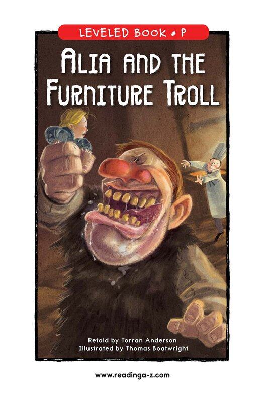 Alia and the Furniture Troll绘本故事第2页