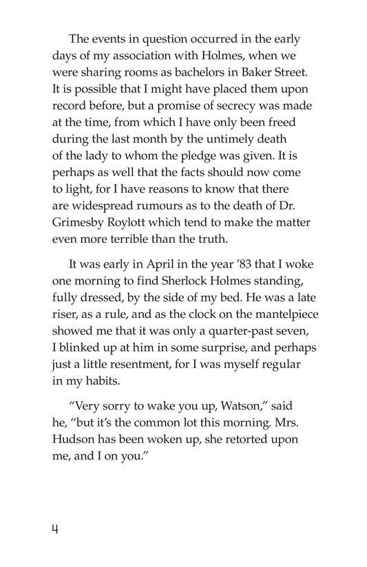 The Adventure of the Speckled Band (Part 1)绘本故事第4页