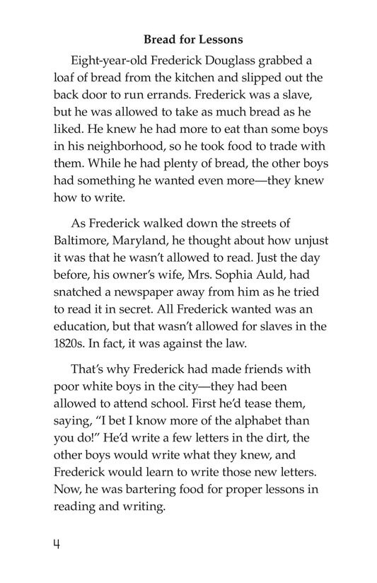 Frederick Douglass Forever Free绘本故事第3页