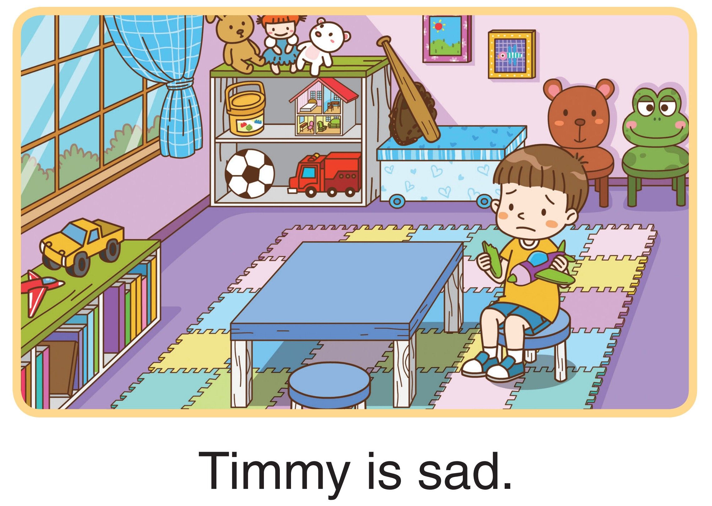 Sad, Sadder, Saddest绘本故事第3页