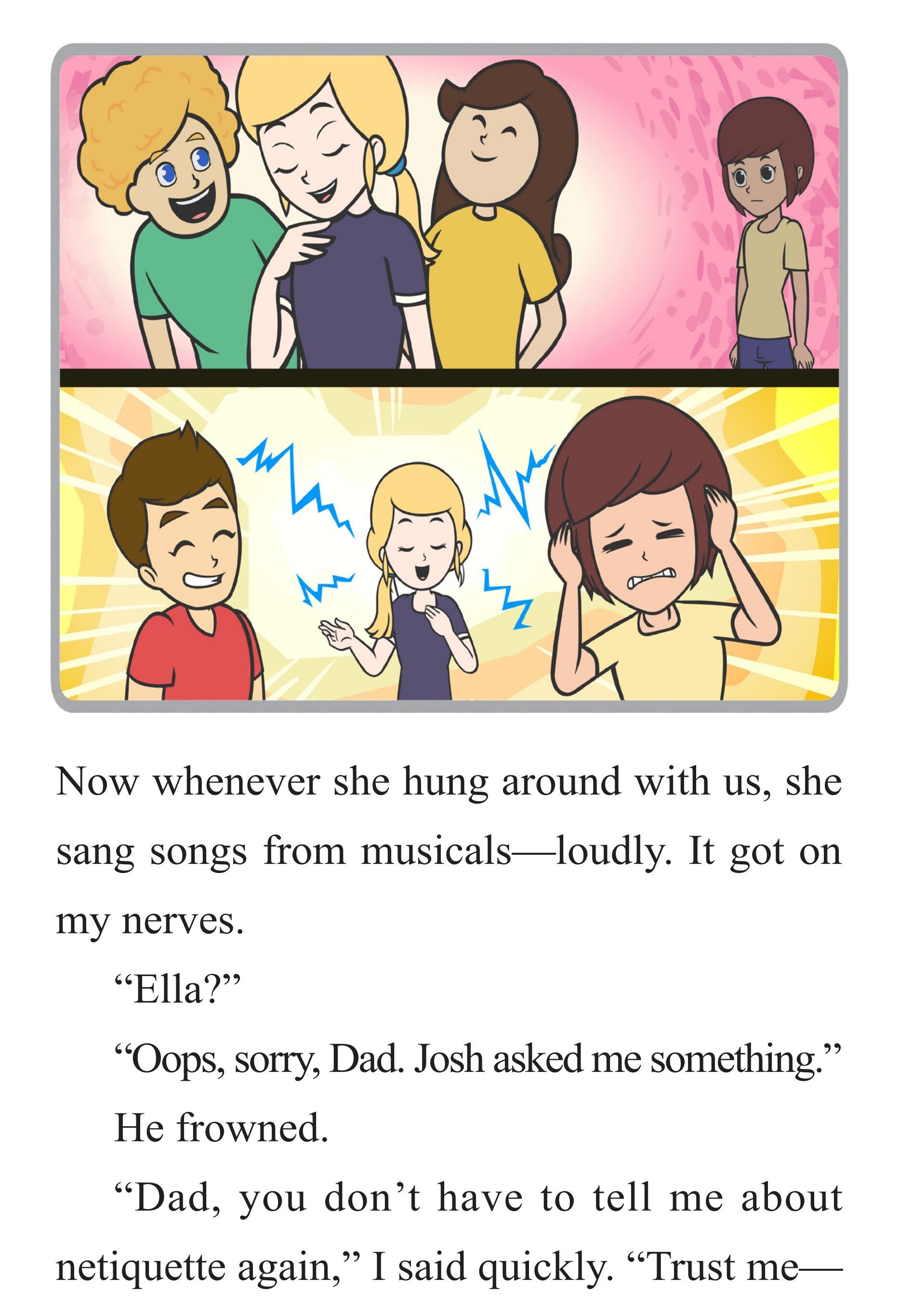 My Netiquette Lesson绘本故事第5页