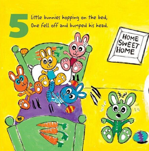 Pete the Cat  Five Little Bunnies绘本故事第4页