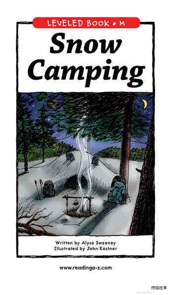 Snow Camping绘本故事第2页