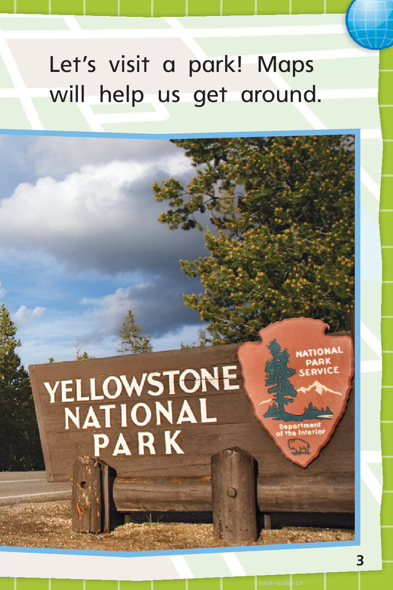 G1 App U2W5  How Maps Help绘本故事第5页