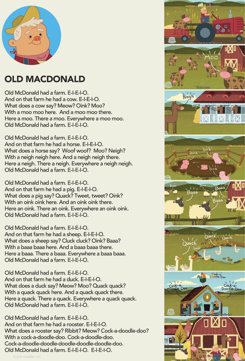 Old MacDonald绘本故事第2页
