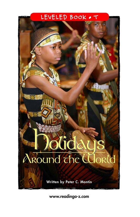 Holidays Around the World绘本故事第2页