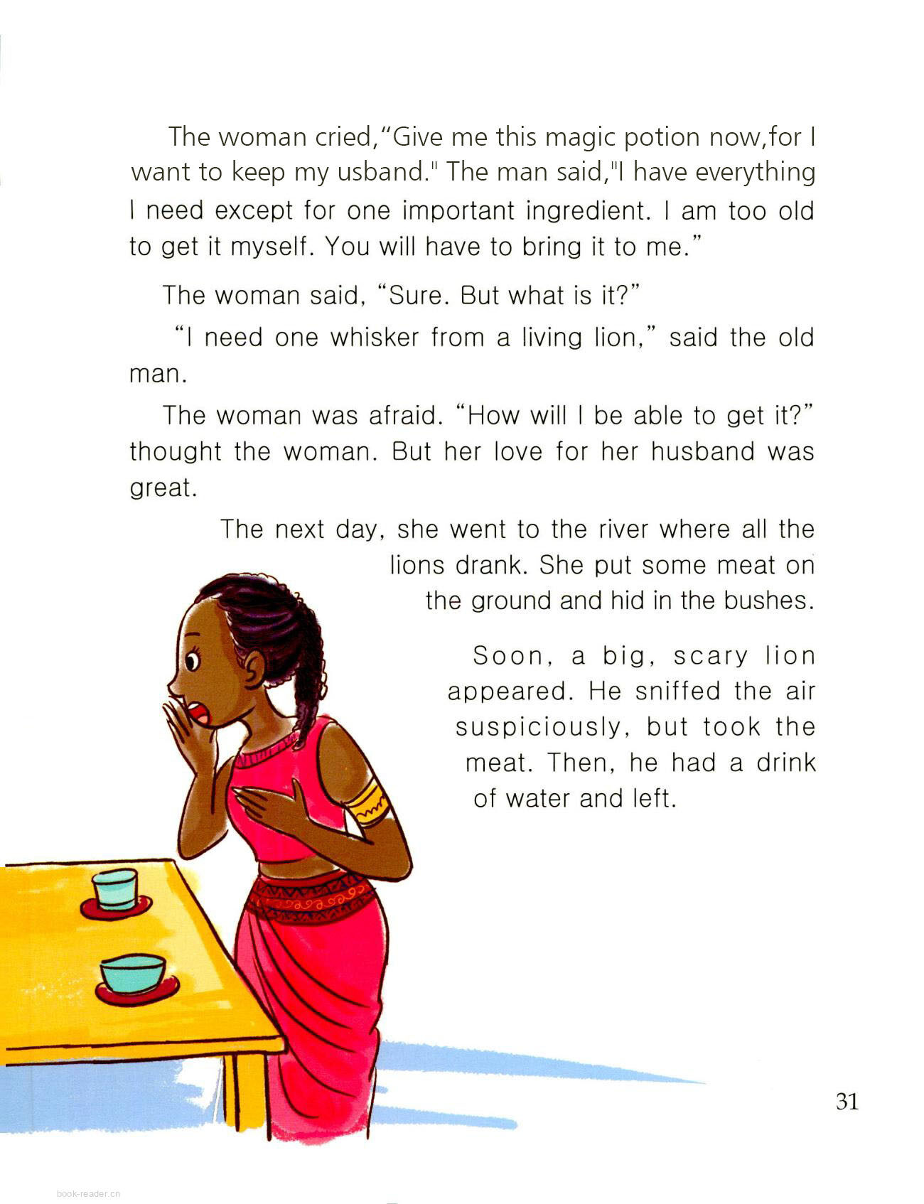 As Brave as a Lion(I)绘本故事第3页