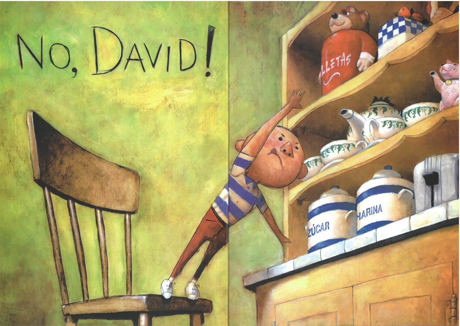 No, David绘本故事第4页