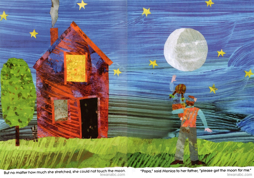 (28周)Papa, please get the moon for me绘本故事第4页