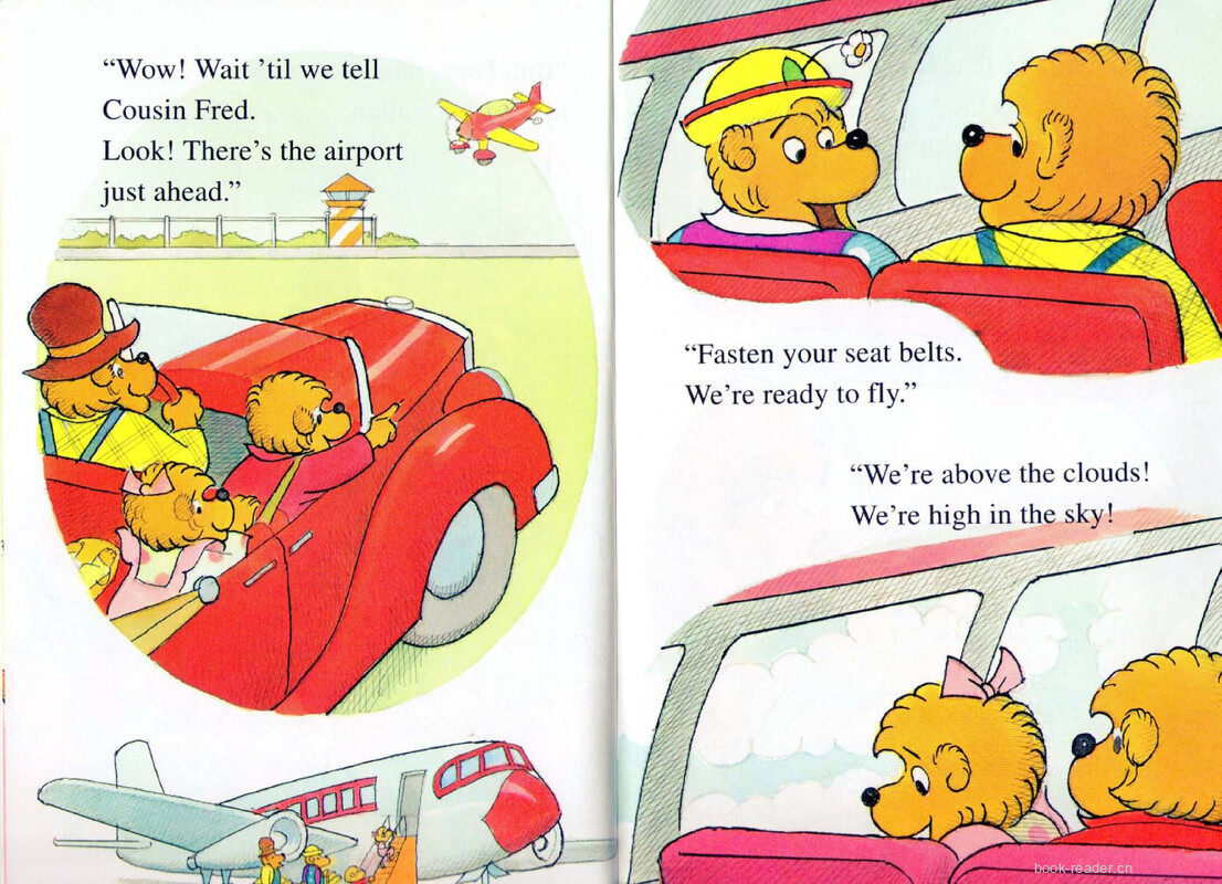 The Berenstain Bears Out West绘本故事第4页