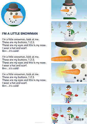 I'm A Little Snowman绘本故事第2页