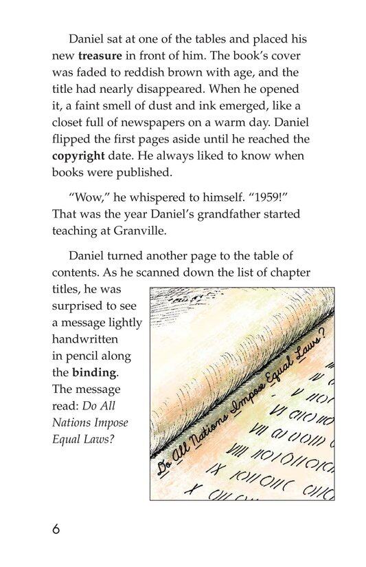 The Mystery of Granville Library绘本故事第5页