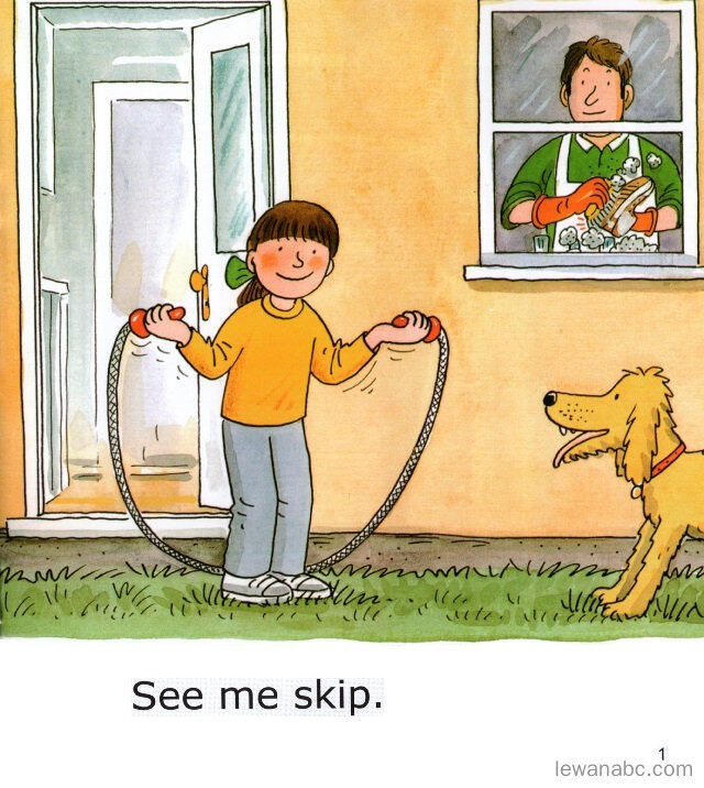 See Me Skip绘本故事第3页