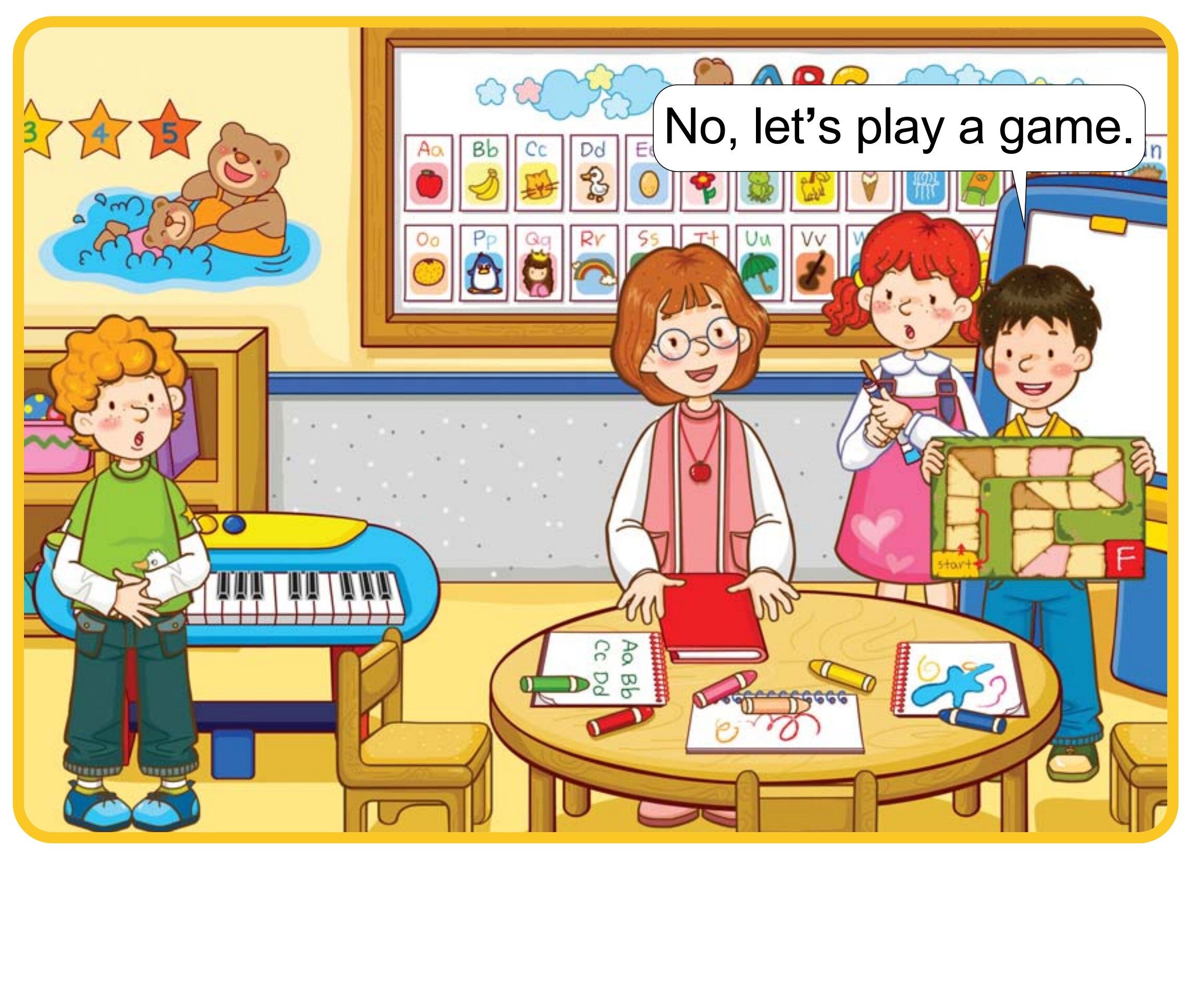 Let's Play!绘本故事第5页