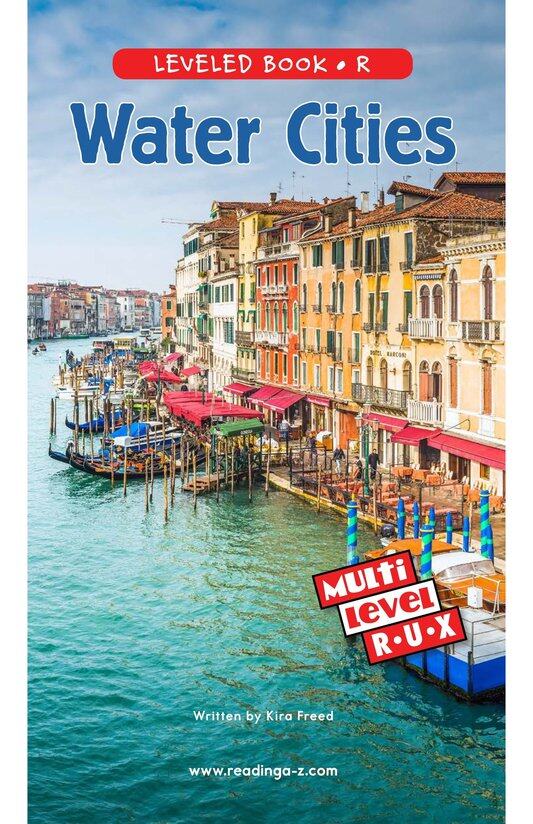 Water Cities绘本故事第2页