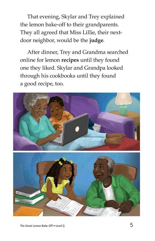 The Great Lemon Bake Off绘本故事第5页