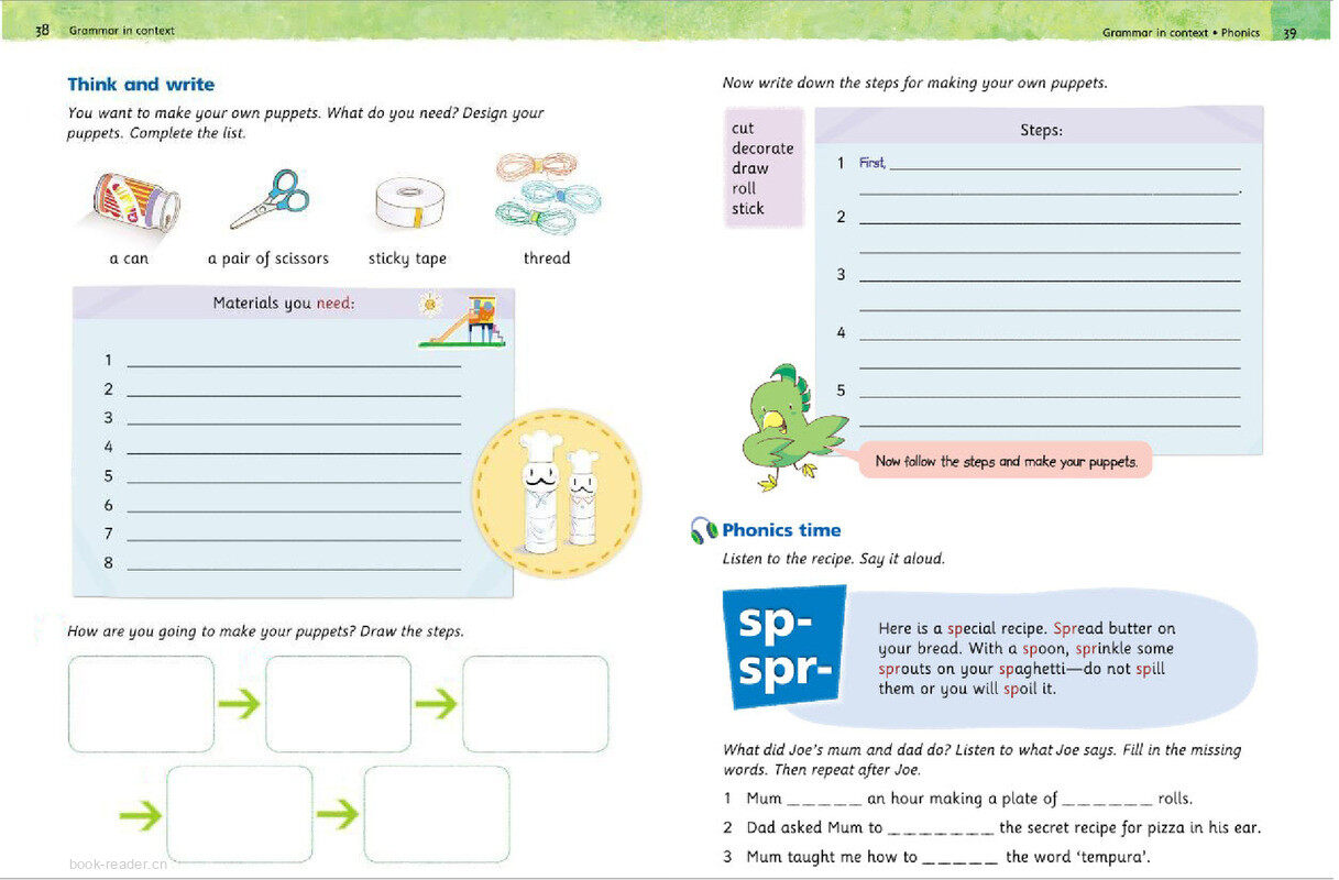 5A Unit 4 We can cook绘本故事第5页