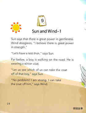Sun and Wind-1绘本故事第2页