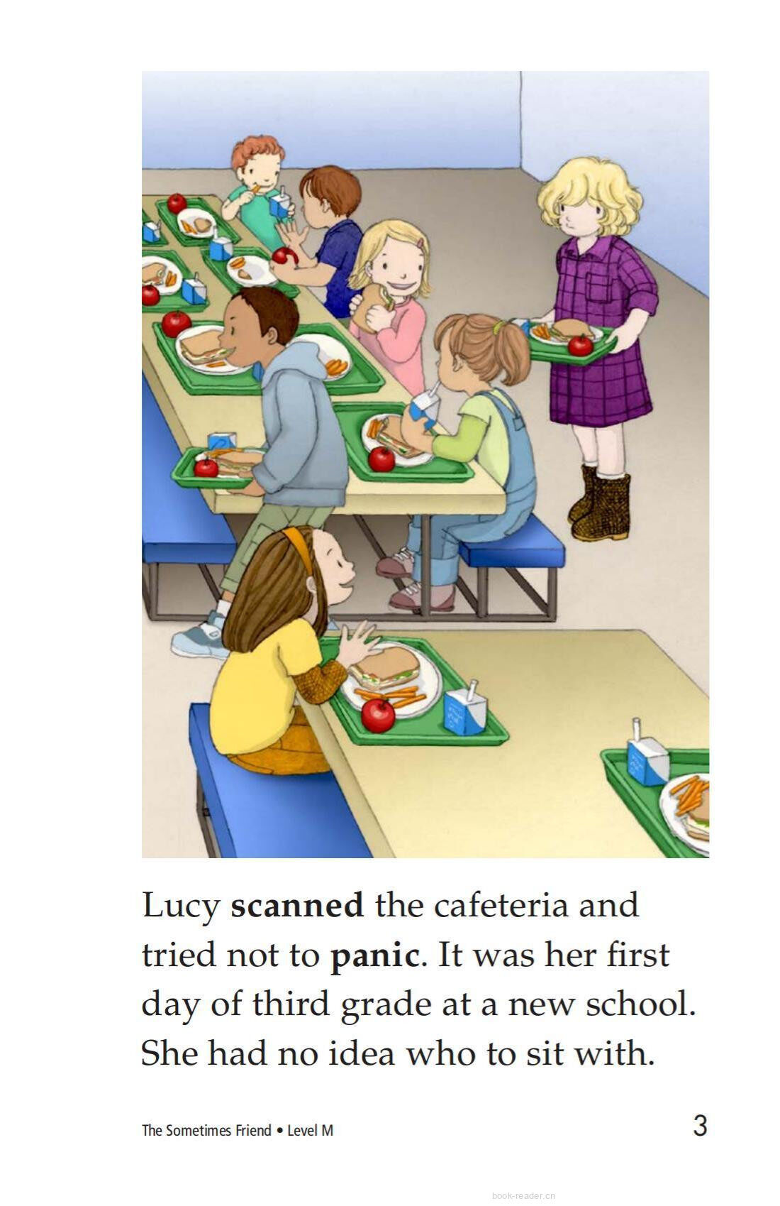 The Sometimes Friend绘本故事第3页