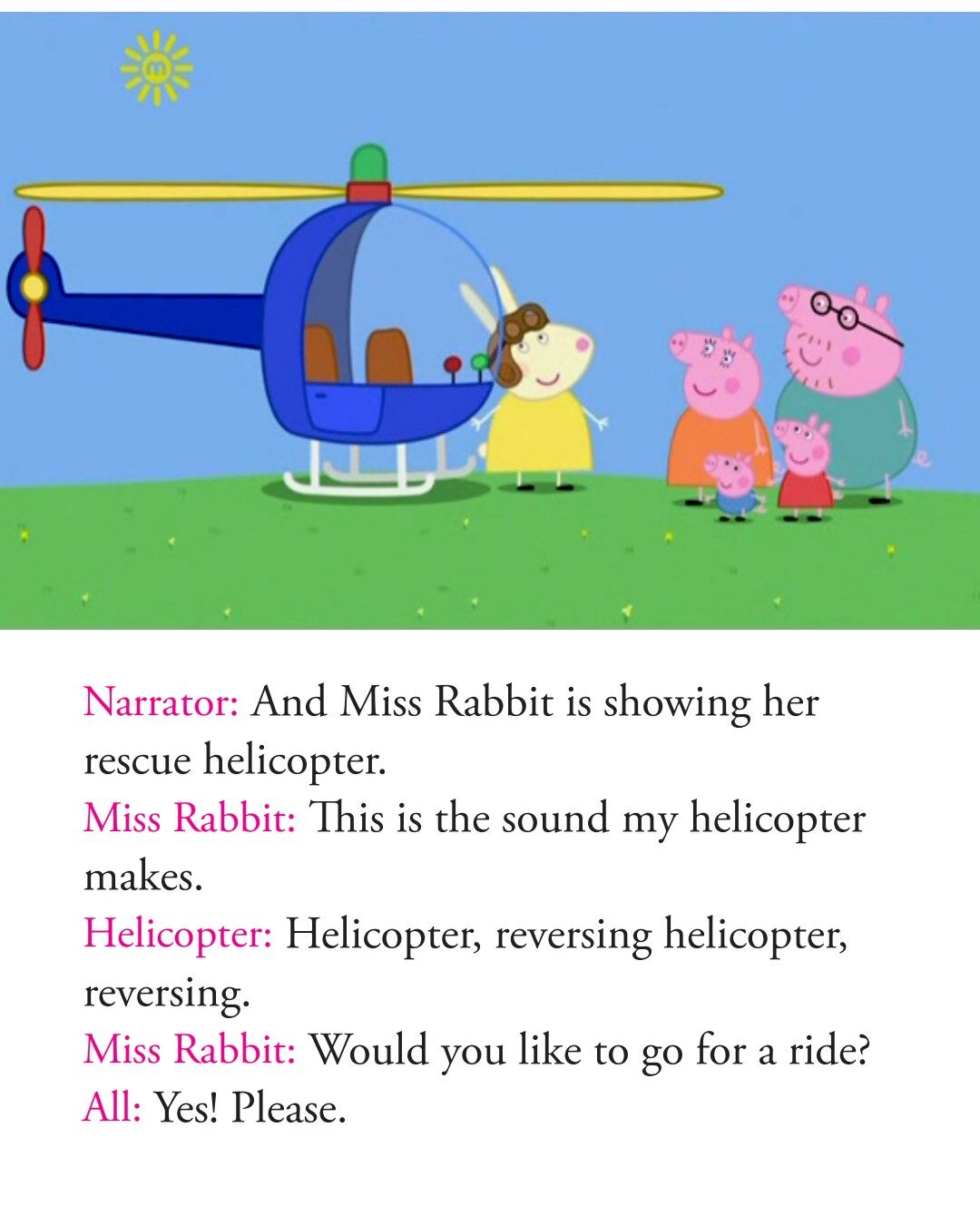 Miss Rabbit's helicopter绘本故事第5页
