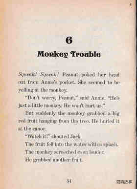 06 Monkey Trouble绘本故事第2页