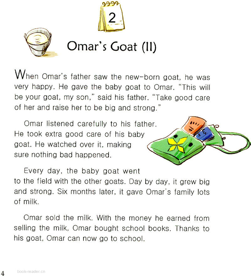 Omar's Goat(II)绘本故事第2页
