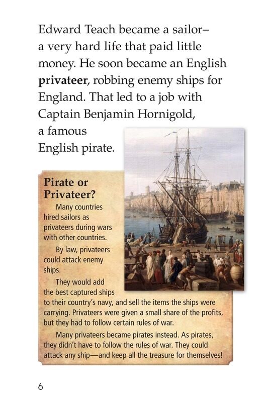 Blackbeard the Pirate绘本故事第5页