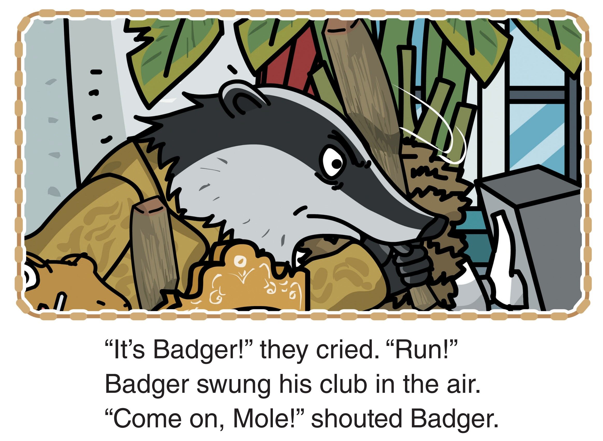 The Battle of Toad Hall绘本故事第4页