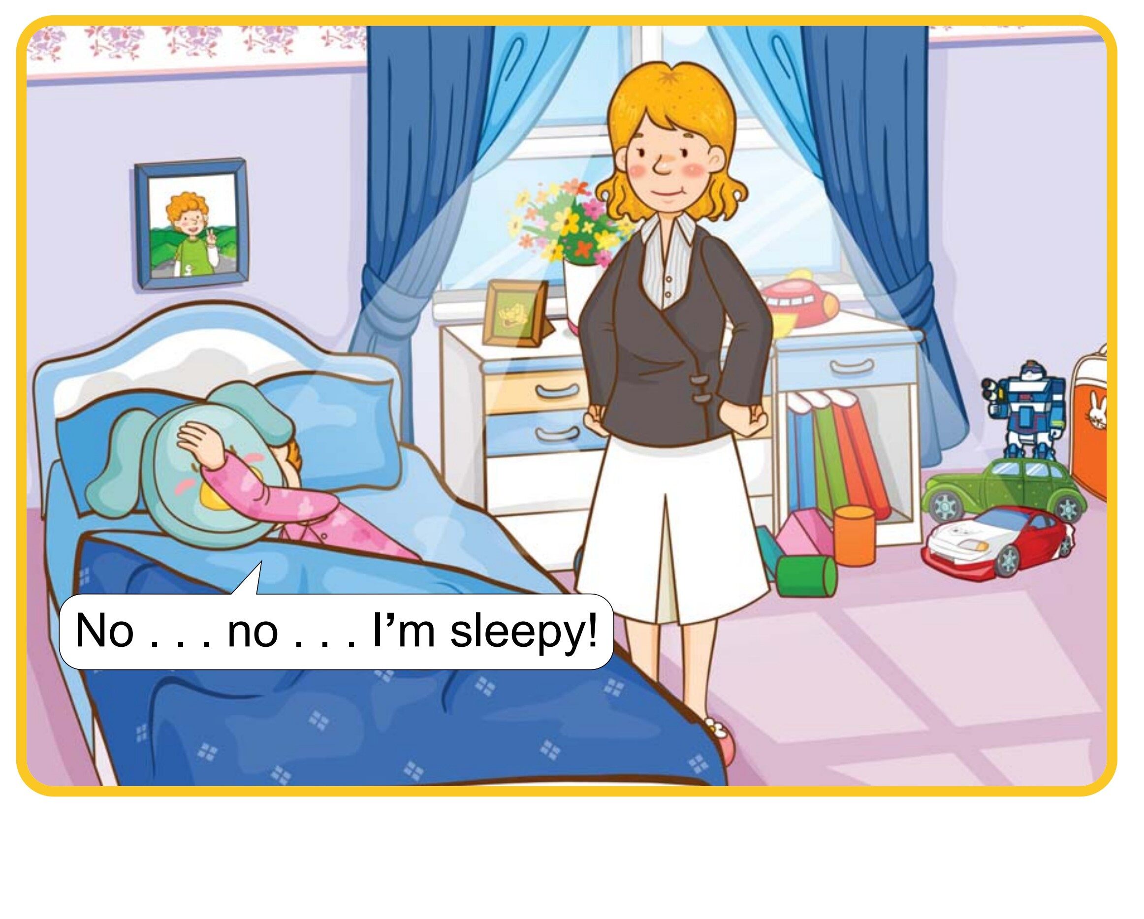 Wake Up!绘本故事第5页