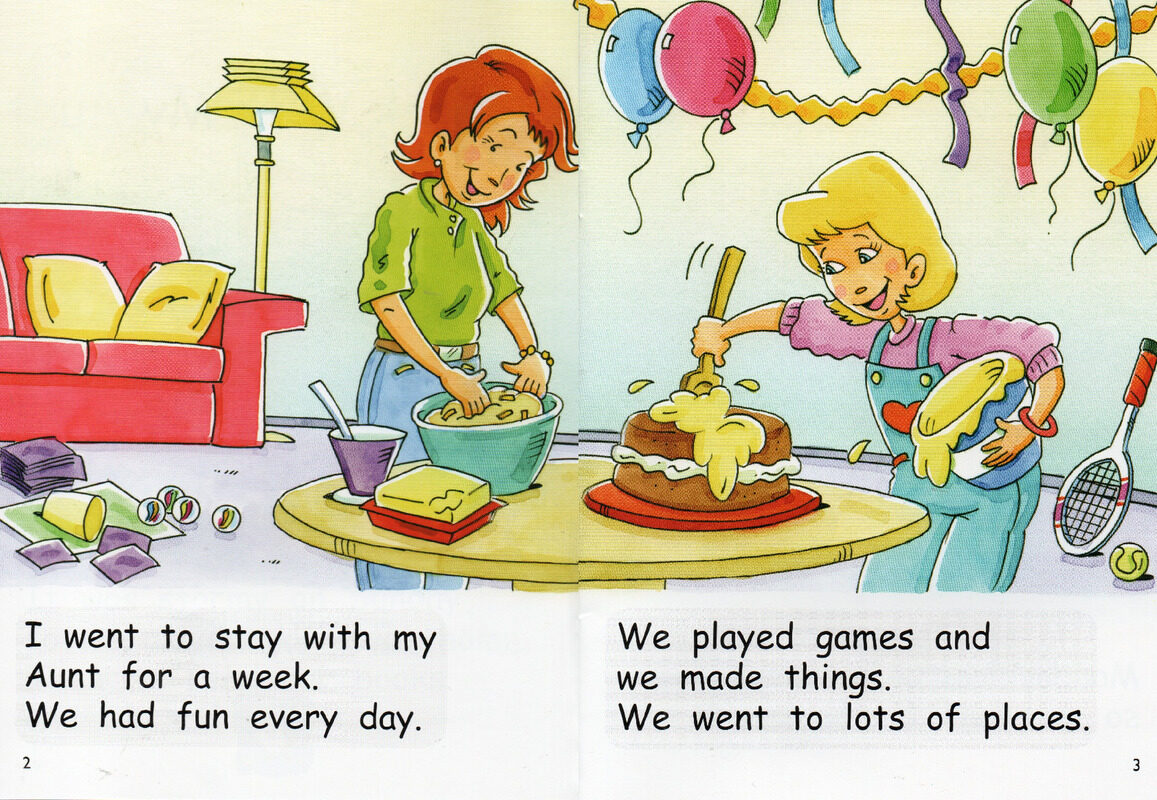 A Week With My Aunt绘本故事第3页