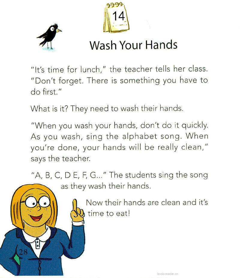  Wash Your Hands绘本故事第2页