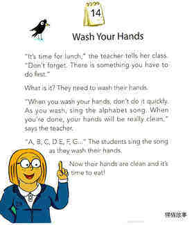  Wash Your Hands绘本故事第2页