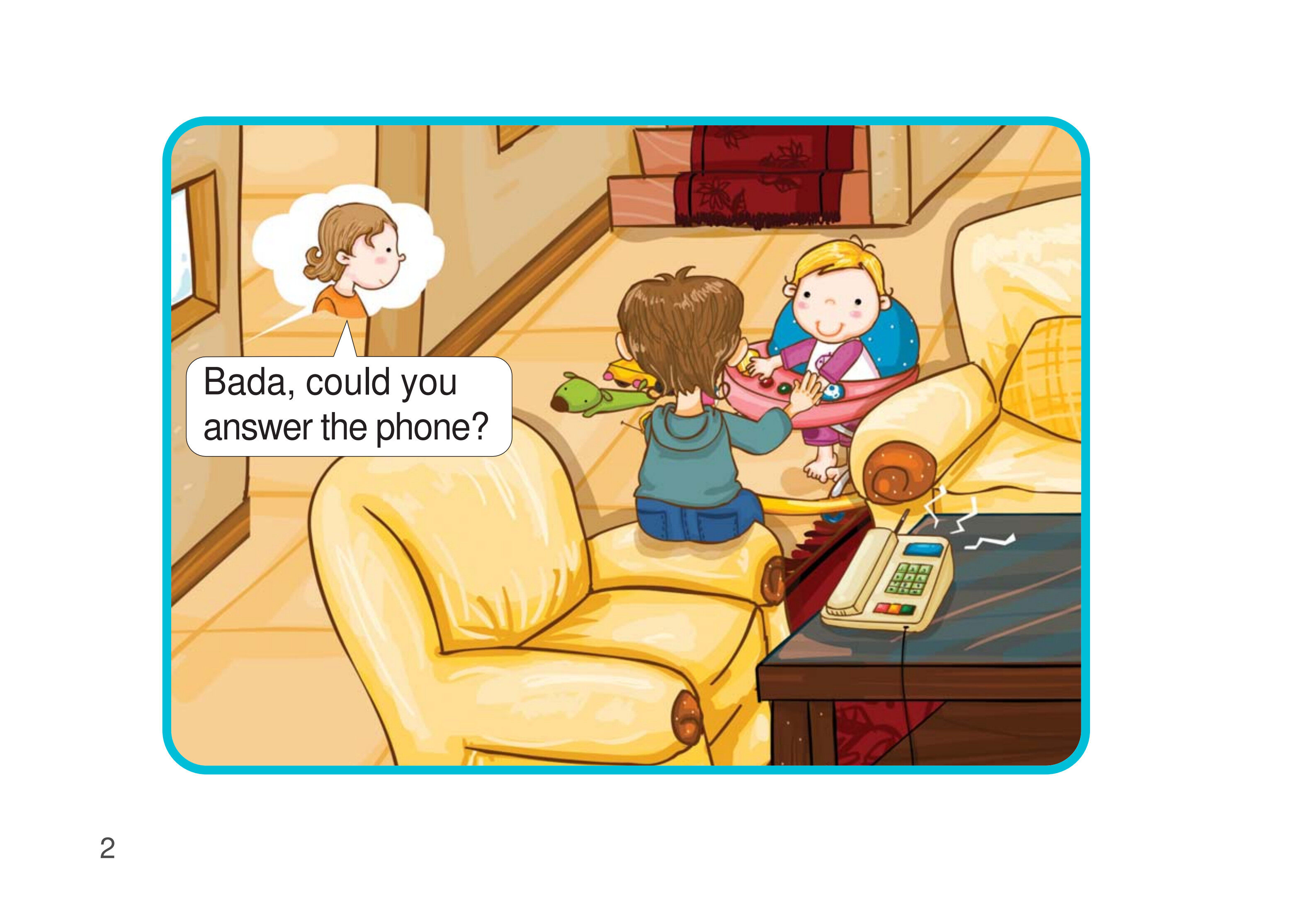 This Is the Kangs' Residence绘本故事第3页