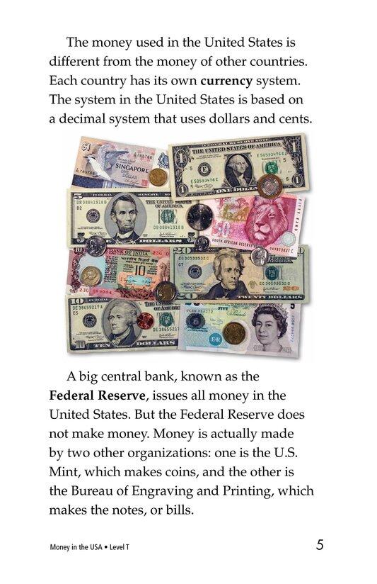 Money in the USA绘本故事第4页
