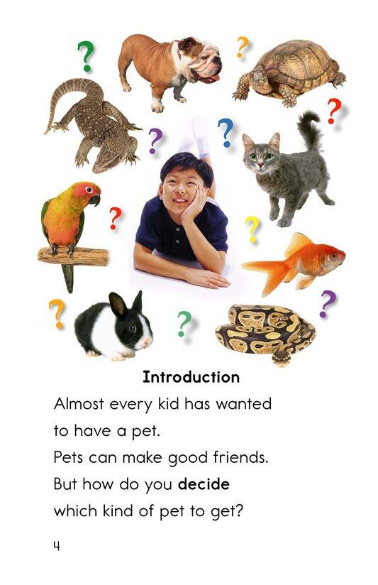 What Pet Should You Get绘本故事第3页