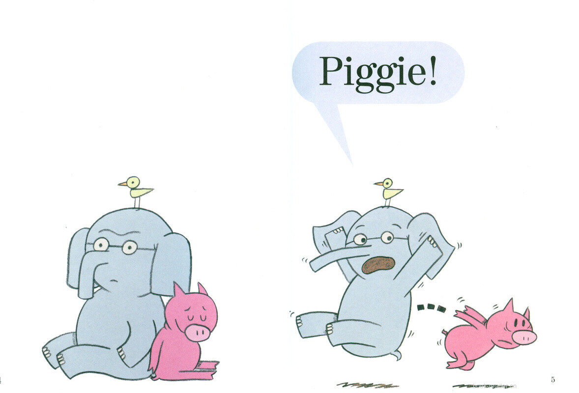 There Is a Bird on Your Head!绘本故事第4页