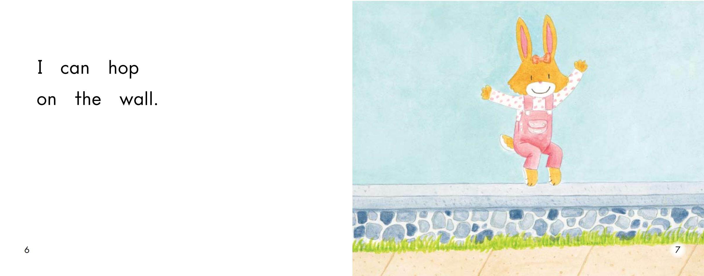 Hop, hop, hop绘本故事第5页