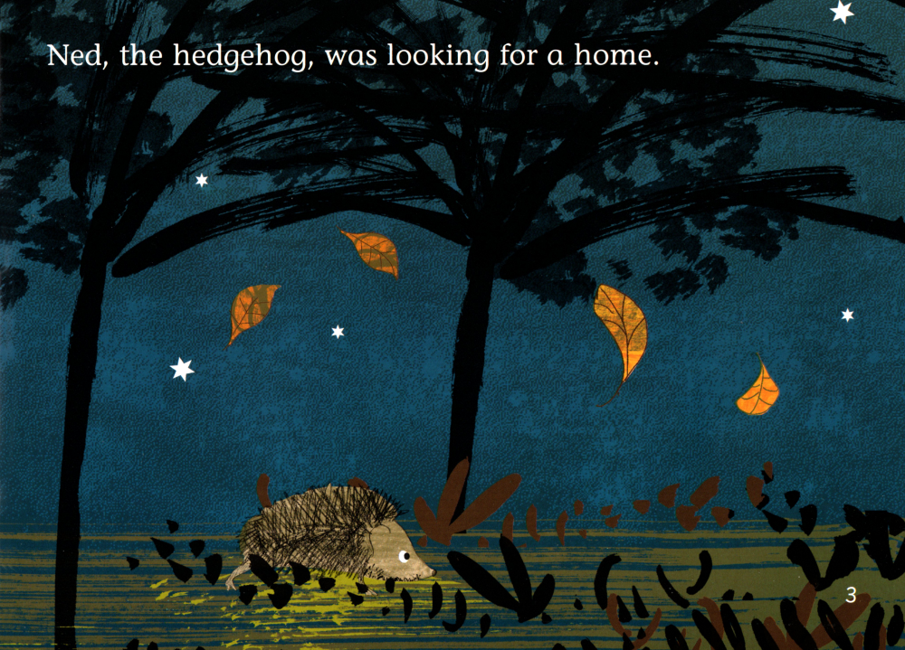 It was a Cold,Dark Night绘本故事第4页