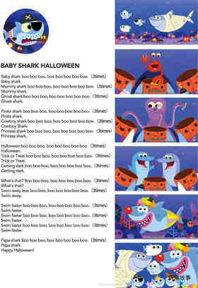 Baby Shark Halloween绘本故事第2页