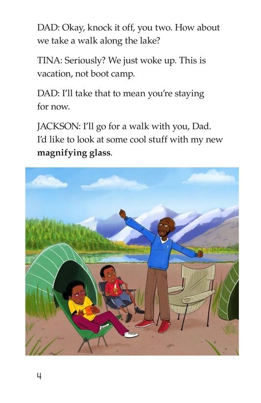 Science Dad Lessons in Light绘本故事第4页