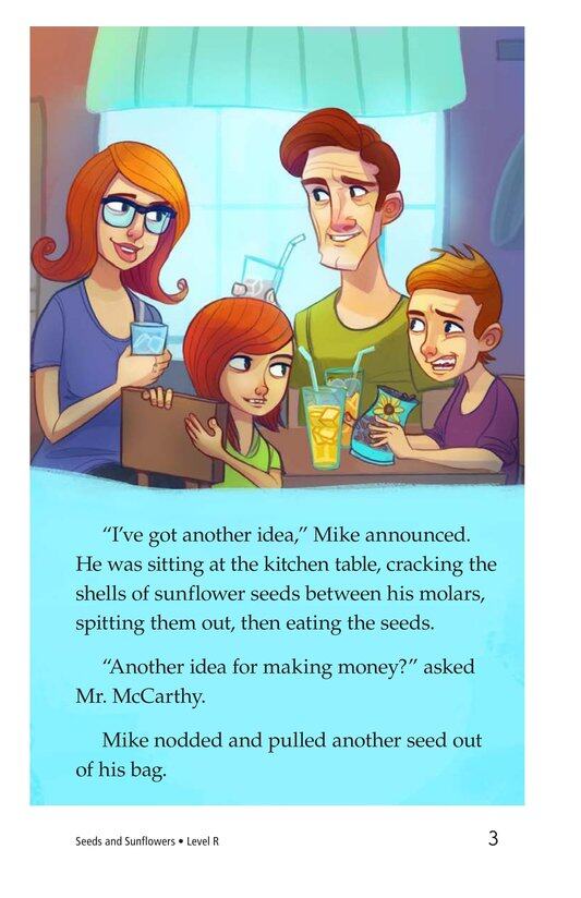 Book 3 Seeds and Sunflowers绘本故事第3页