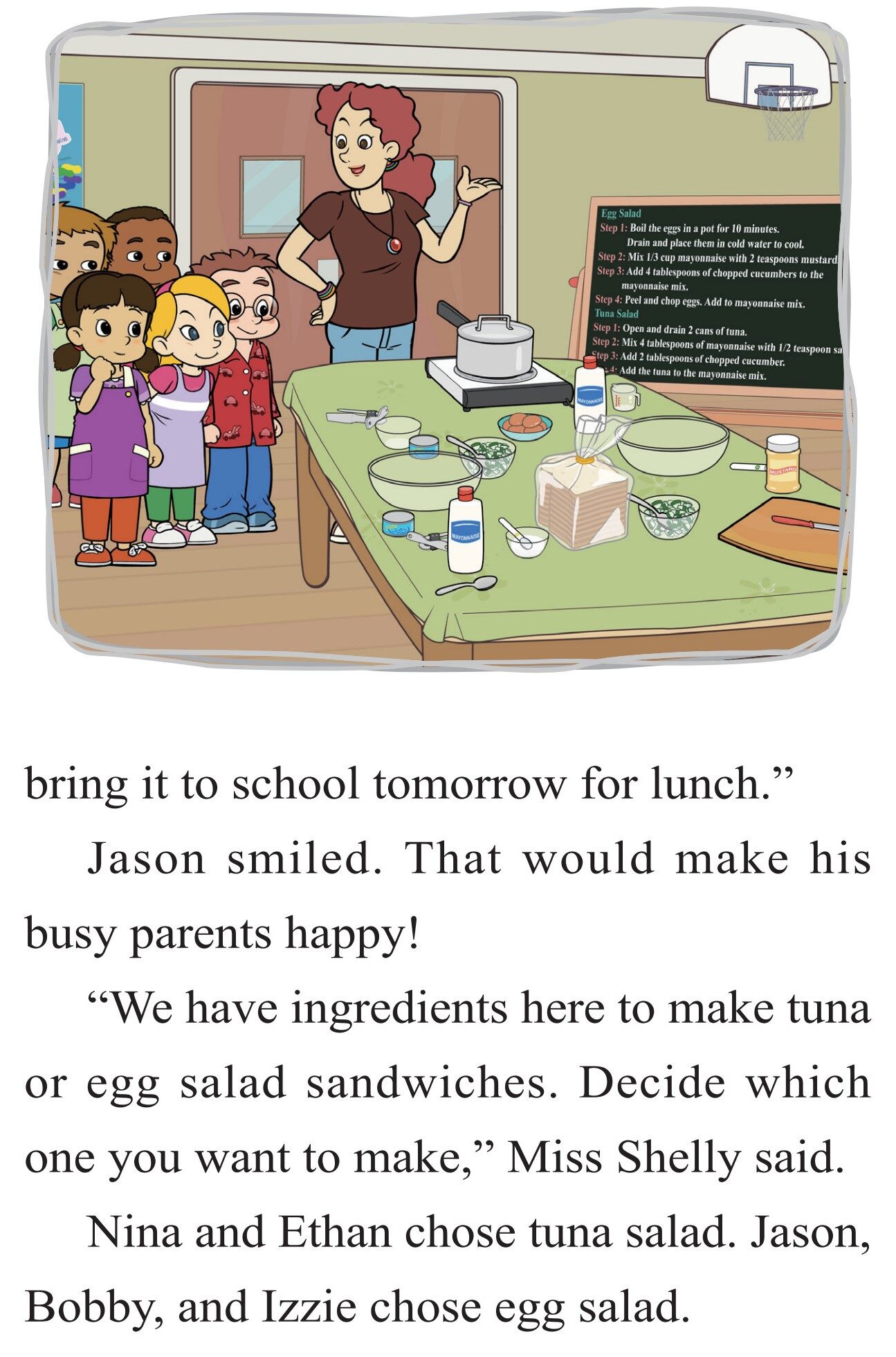 Make Your Own Lunch绘本故事第4页