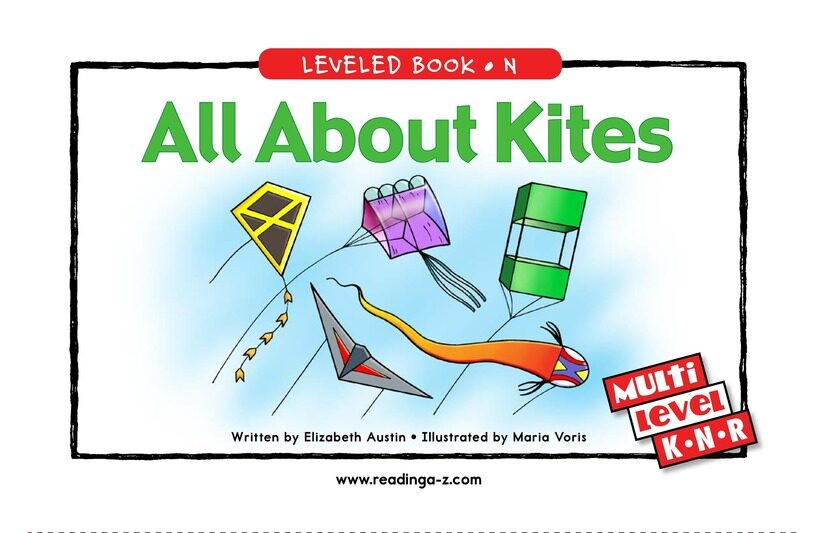 All About Kites绘本故事第2页