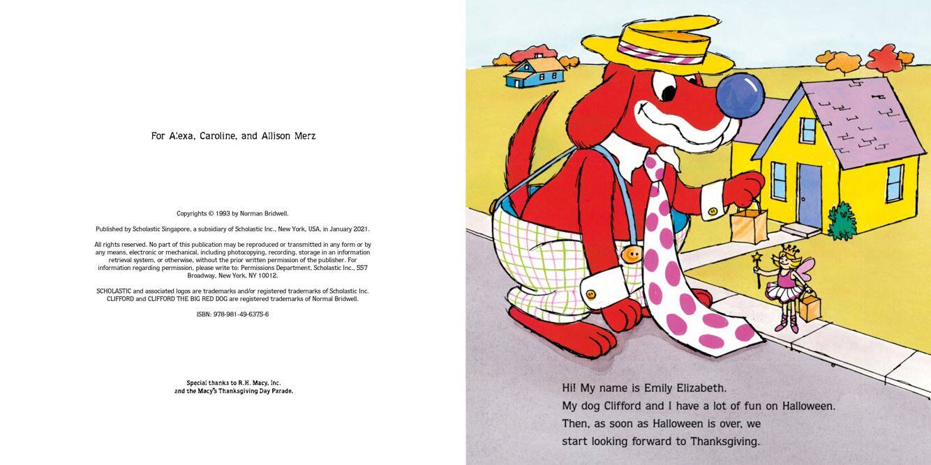 Clifford's Thanksgiving Visit绘本故事第3页