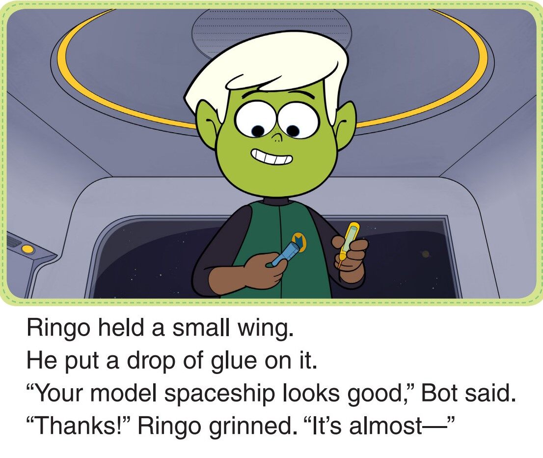 The Model Spaceship绘本故事第2页