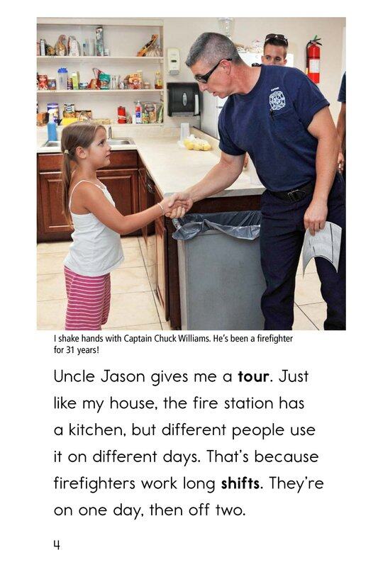 My Uncle Is a Firefighter绘本故事第4页