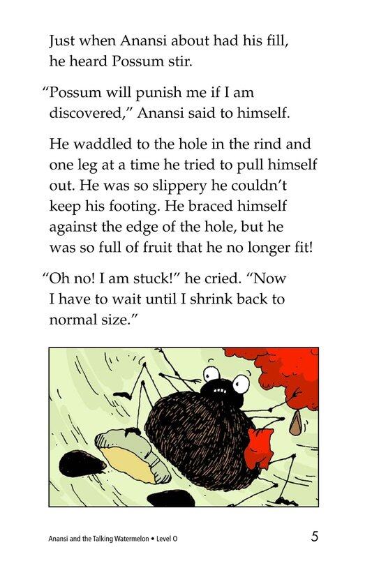 Anansi and the Talking Watermelon绘本故事第5页
