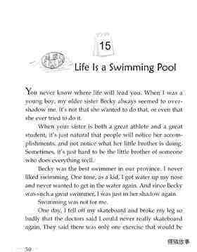 Life Is a Swimming Pool绘本故事第2页