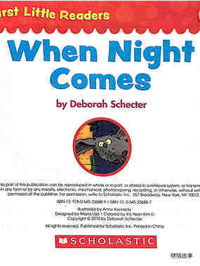 When night comes